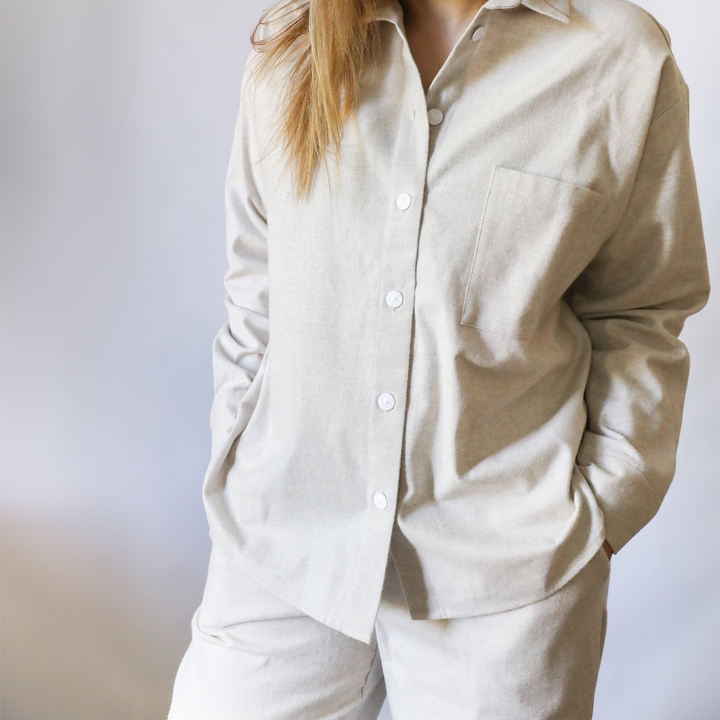 Flanell Schlafanzug (Damen)